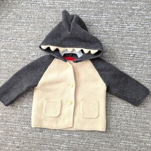 Baby GAP (3-6 Months) Knit Button Down Shark Sweater/Jacket